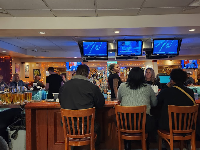 Interior of Dominic's Tavern