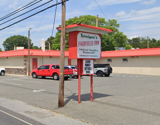 Exterior of Terrigino's Fairfield Inn